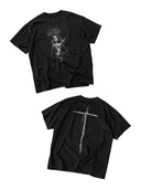 「HOLY SWORD」 Sacred Heart Graphic T-Shirt